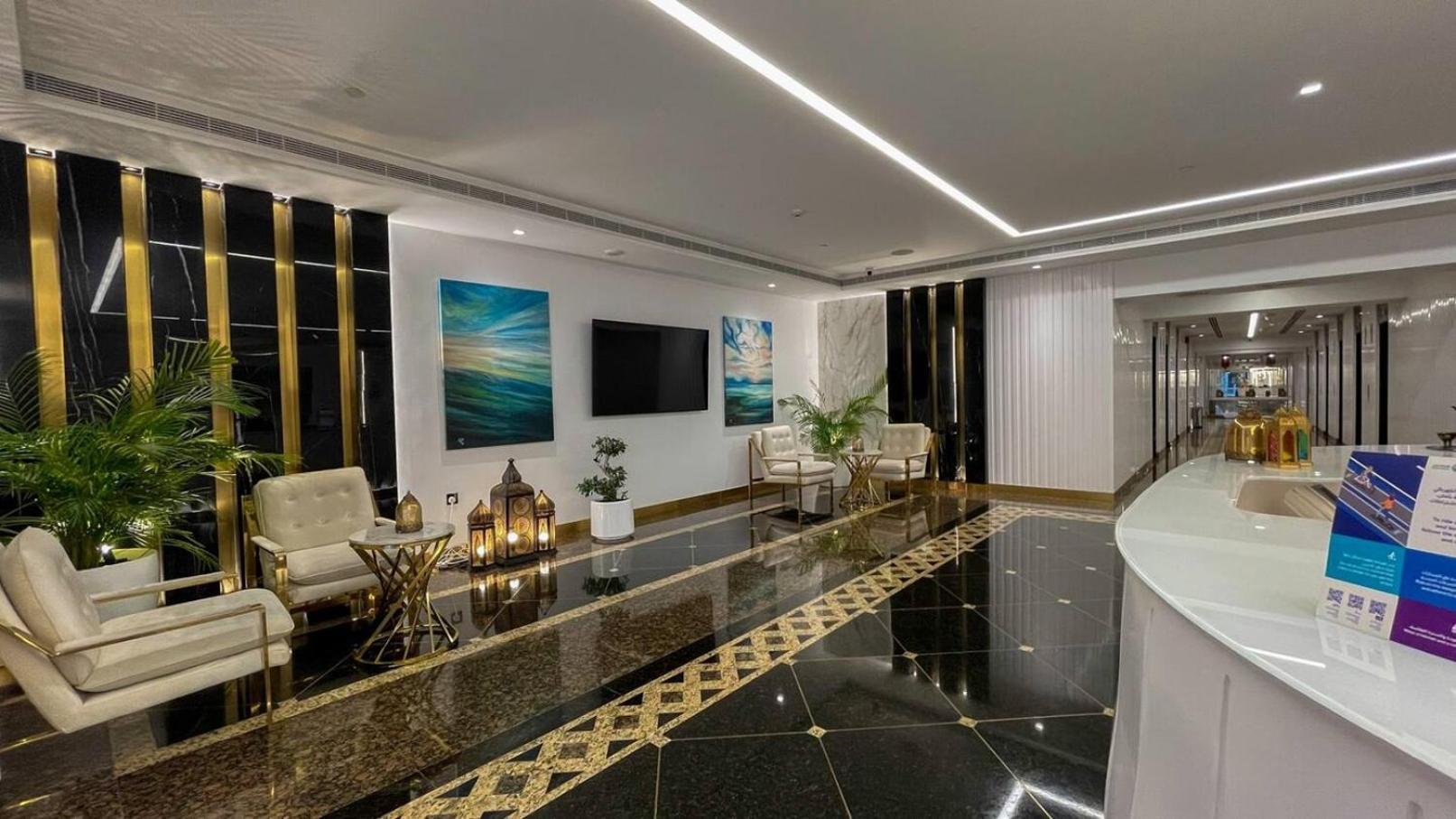 Sea & Palm View Elegant 1 Bedroom Apartment 迪拜 外观 照片