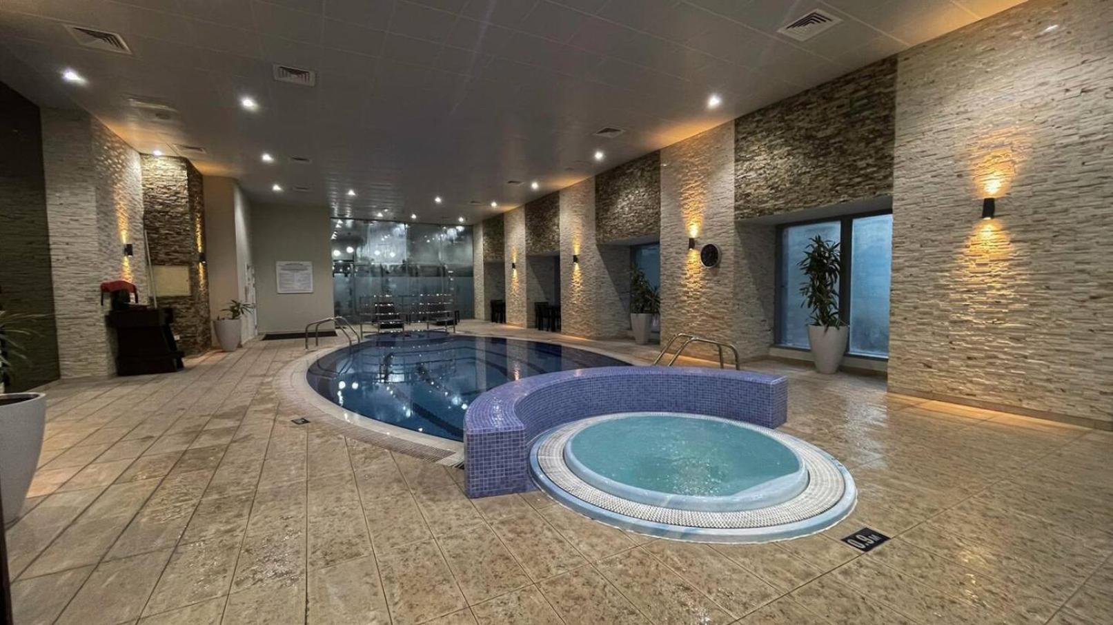 Sea & Palm View Elegant 1 Bedroom Apartment 迪拜 外观 照片