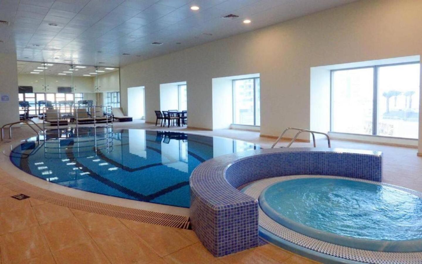 Sea & Palm View Elegant 1 Bedroom Apartment 迪拜 外观 照片