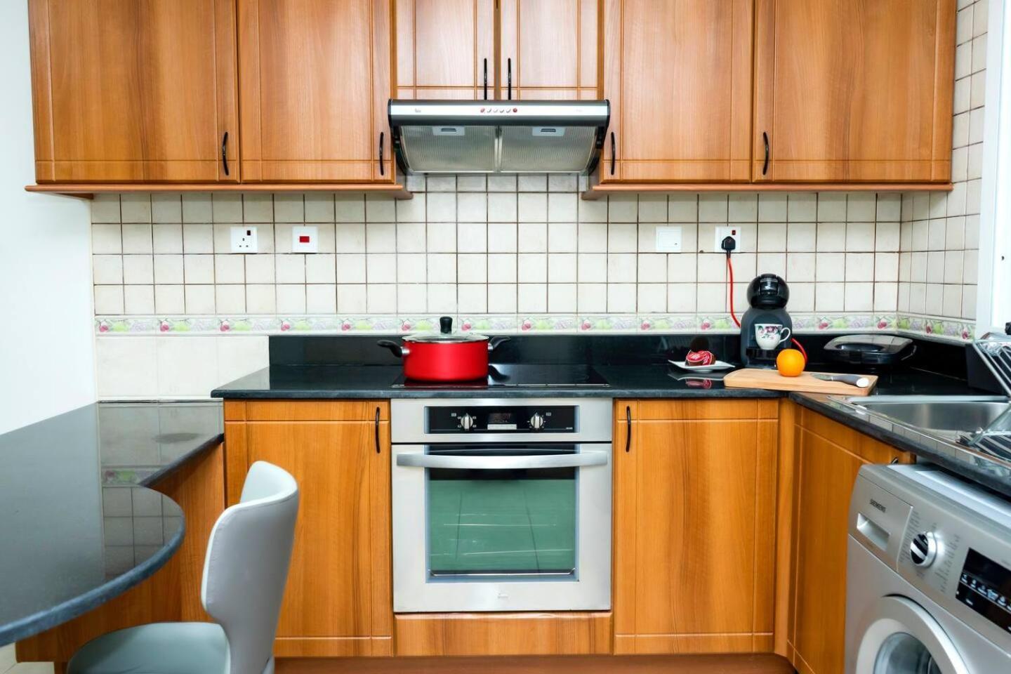 Sea & Palm View Elegant 1 Bedroom Apartment 迪拜 外观 照片