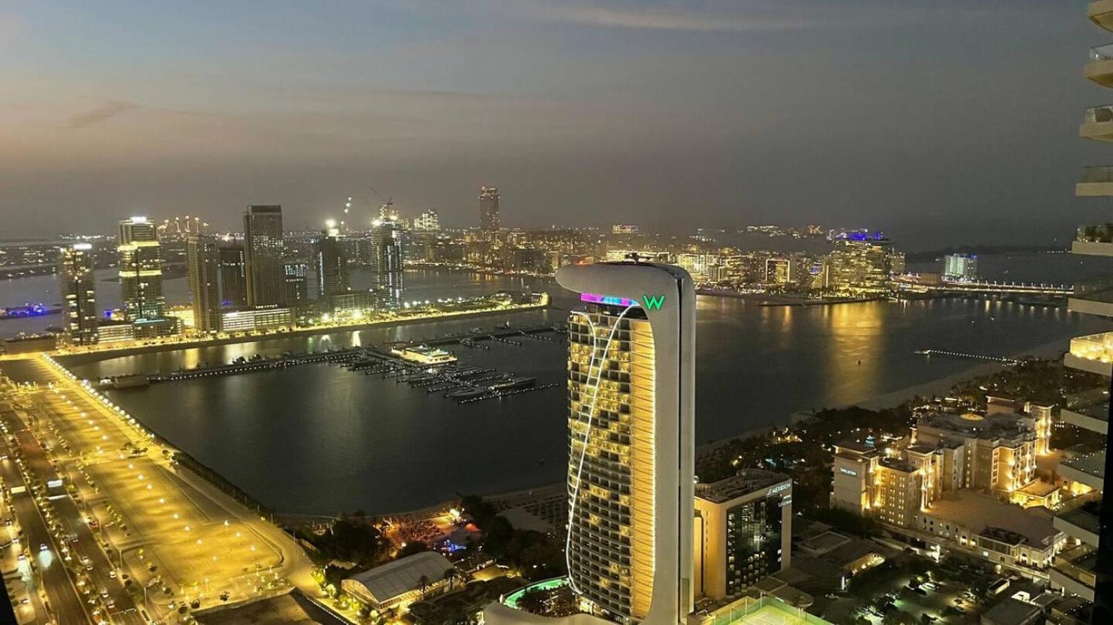 Sea & Palm View Elegant 1 Bedroom Apartment 迪拜 外观 照片
