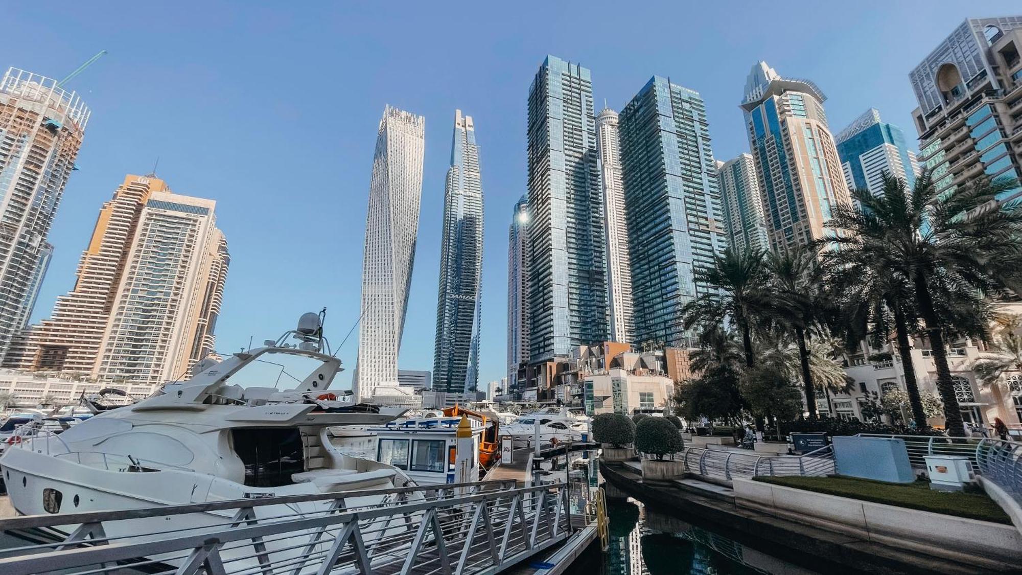 Sea & Palm View Elegant 1 Bedroom Apartment 迪拜 外观 照片